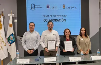 David de la Peña  y FACPYA firman convenio para programa de vinculación educativa