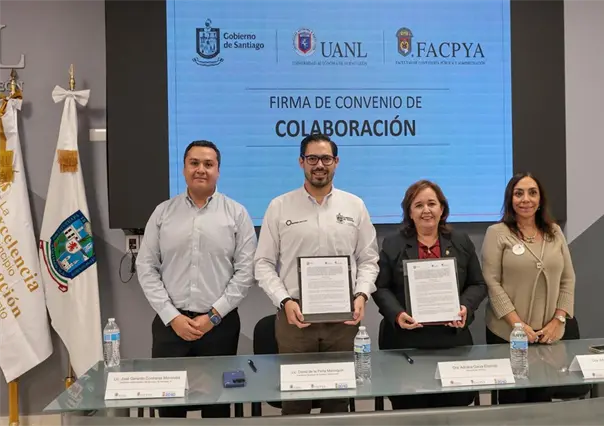 David de la Peña  y FACPYA firman convenio para programa de vinculación educativa