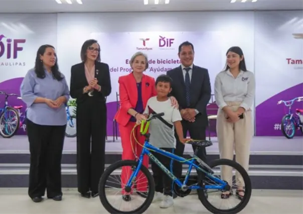Regresan las bicicletas de ayúdame a llegar del DIF Tamaulipas y Fundación Telmex