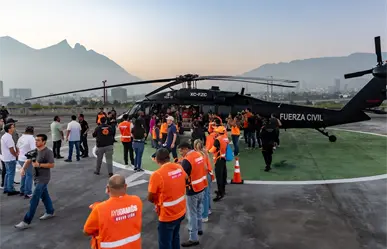 Gobierno de Nuevo León envía ayuda y rescatistas a damnificados de Hidalgo