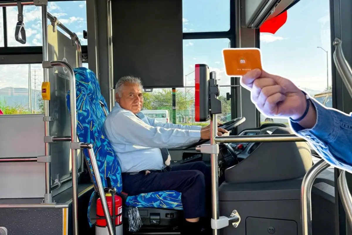 Tarjeta para choferes en Nuevo León; el incentivo que busca mejorar el transporte. Foto: Instituto de Movilidad y Accesibilidad de Nuevo León