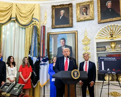 Donald Trump anuncia construcción de nuevo Salón de Baile en la Casa Blanca