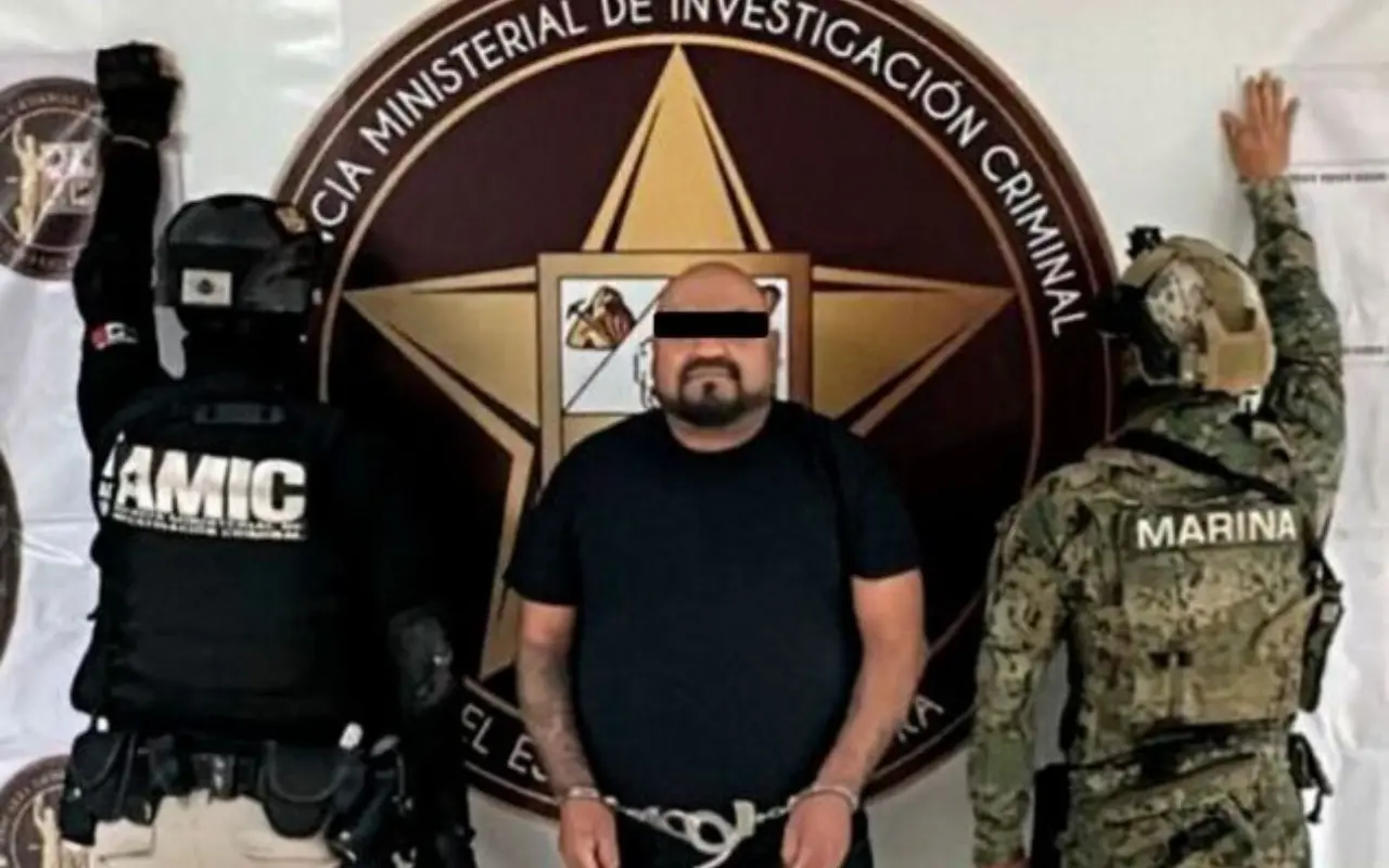 Ernesto “N”. Foto: Secretaría de Seguridad y Protección Ciudadana