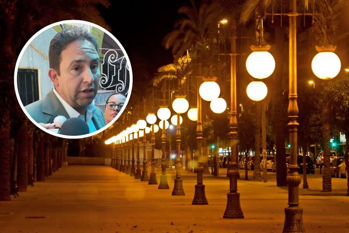Javier Díaz anuncia mejoras de iluminación en la ciudad / Foto: Marco Juárez | Canva