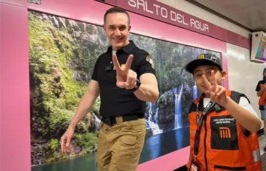 VIDEO | Mateo, el niño fanático del Metro, cumple su sueño y pasa un día completo como director