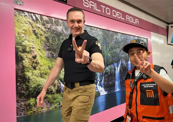 VIDEO | Mateo, el niño fanático del Metro, cumple su sueño y pasa un día completo como director