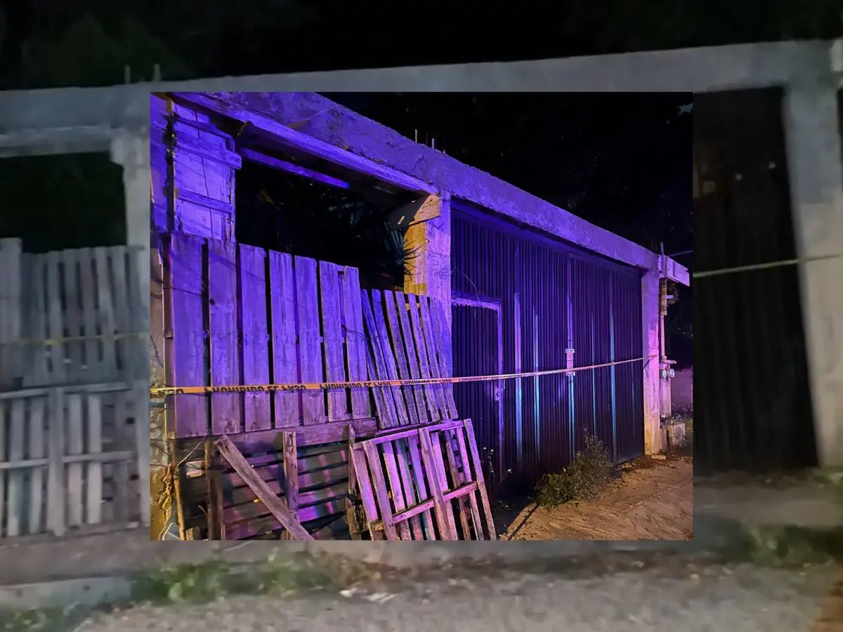 Las autoridades aseguraron un predio de Ciudad Caucel debido a que ahí falleció una joven en extrañas circunstancias, además de que en el lugar se distribuían drogas.- Fuente Diario Peninsular