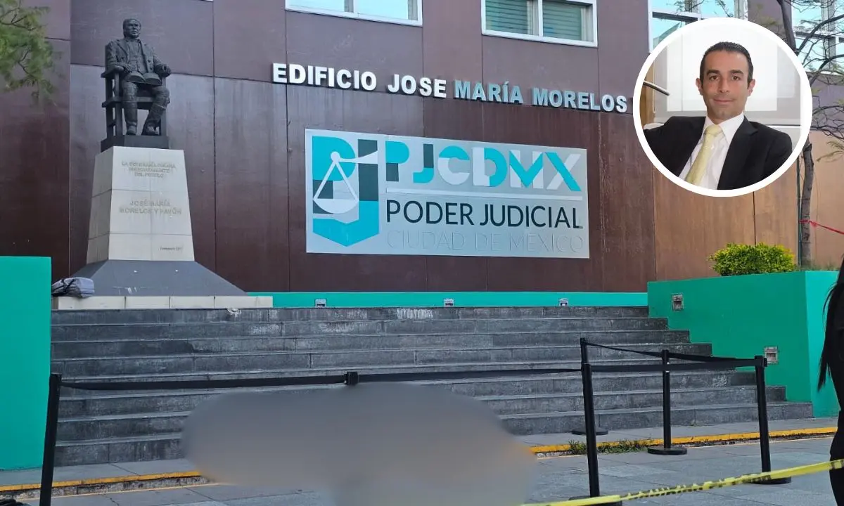 Ciudad Judicial en CDMX, David Cohen. Foto: Luis Antonio Alfaro | CMCH | Canva