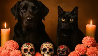 Autoridades de CDMX piden proteger perritos y gatitos negros en Día de Muertos ante posibles riesgos