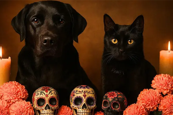 Autoridades de CDMX piden proteger perritos y gatitos negros en Día de Muertos ante posibles riesgos