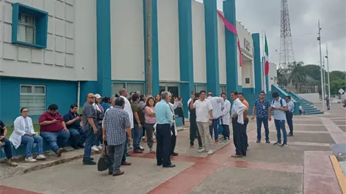 Personal forense de la FGE realiza protestas en Villahermosa, Tabasco, ¿qué exigen? | VIDEO