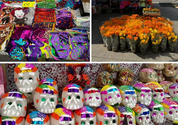 ¿Cuánto gastarás este Día de Muertos? Precios de flores, pan y calaveritas en CDMX
