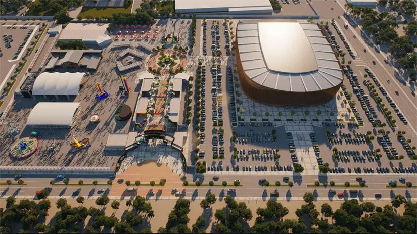 Nuevo recinto ferial en Saltillo / Foto: Cortesía 