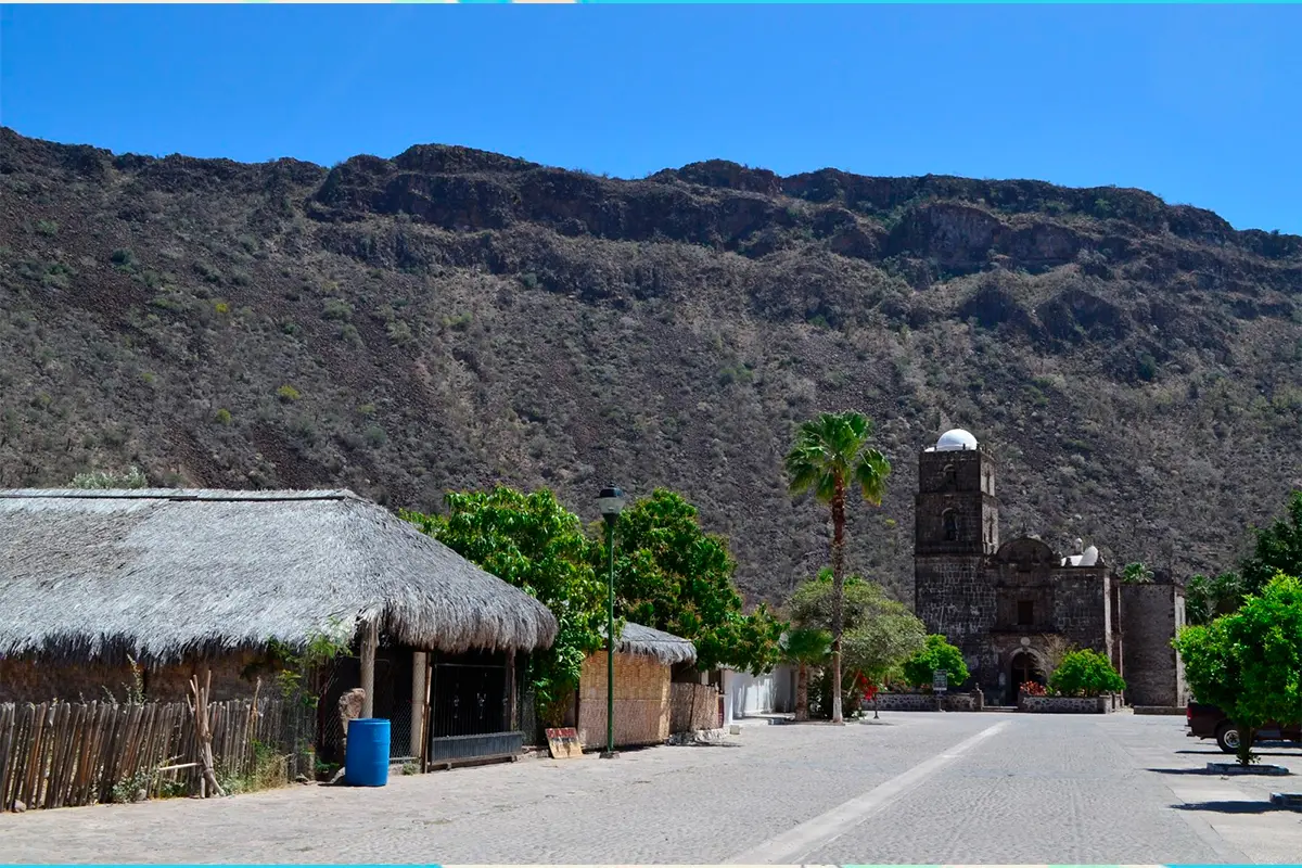 San Javier, municipio de Loreto, donde se alcanzarían a escuchar las detonaciones este domingo violento. Foto Ilustrativa: ISC.