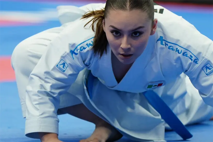 Es de gran inspiración para niñas y jóvenes que practican el karate | Foto: FB Yaneth Quiroz Karate