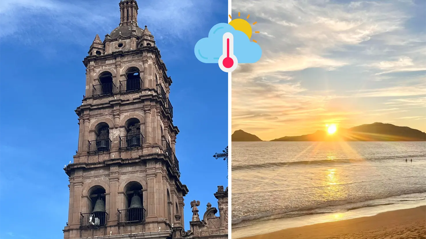 La Conagua pronostica clima cálido para Durango y Mazatlán. Foto: FB Mazatlán.
