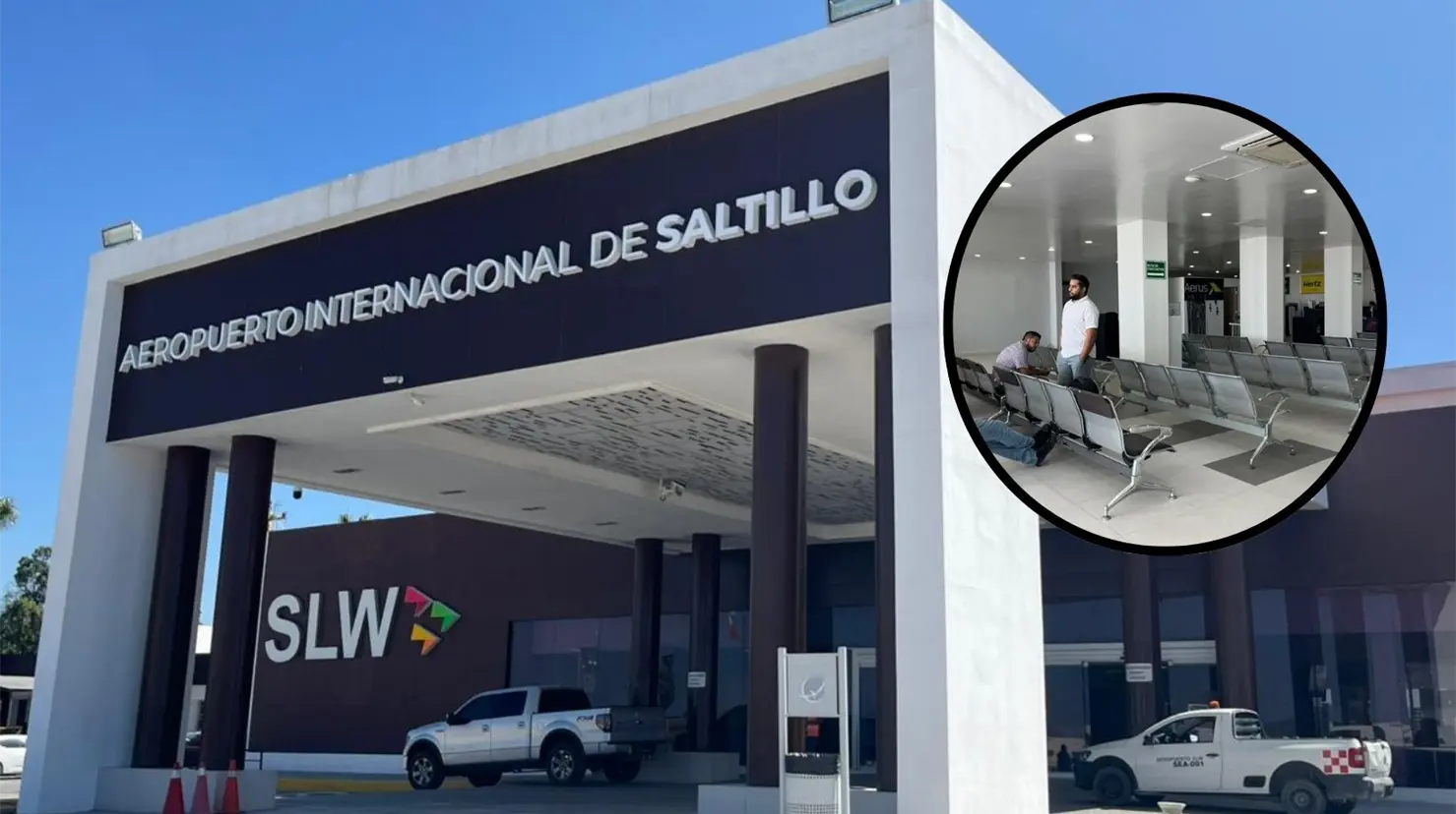 El Aeropuerto SLW se prepara para los vuelos de Viva Aerobus. (Fotografías: Leslie Delgado)