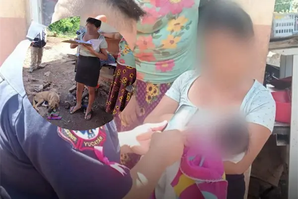 Terrible caso de abandono en Yucatán: hallan a bebé recién nacida en una cubeta de basura en Chichimilá