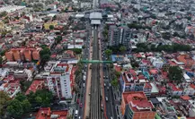 FOTOS | Así luce la construcción de la calzada flotante sobre la Línea 2 del Metro CDMX