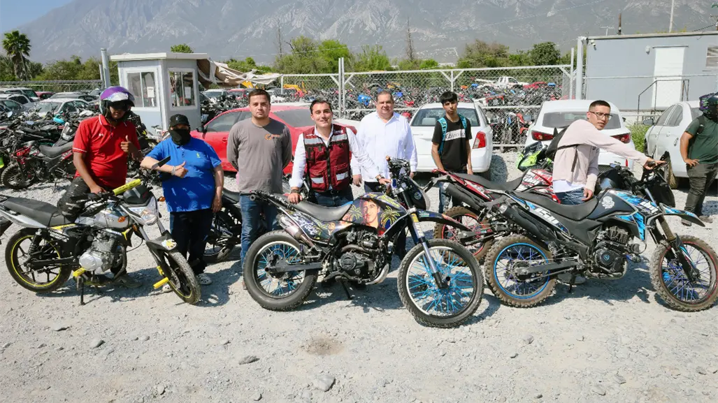 Manuel Guerra lanza programa rescata tu moto en García para apoyar a familias