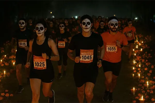 Día de Muertos en Xochimilco se celebra con la Carrera Miquiztli 2025 y eventos para toda la familia