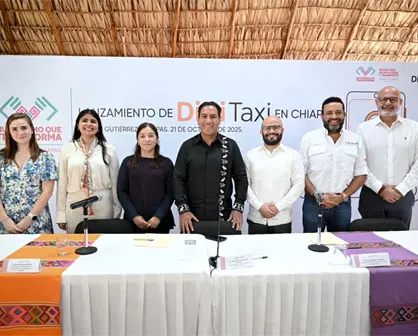 Gobierno de Chiapas innova en la modalidad de taxis con DiDi | VIDEO