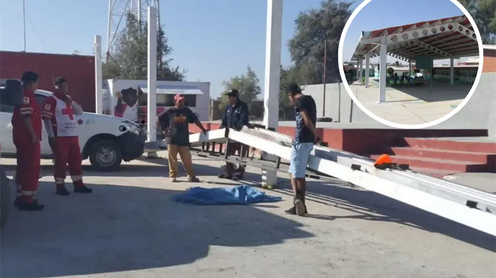 Se desploma techumbre en escuela de Coahuila y deja a un menor sin vida; proyecto era parte del programa La Escuela es Nuestra Se desploma techumbre en escuela de Coahuila y deja a un menor sin vida; proyecto era parte del programa La Escuela es Nuestra