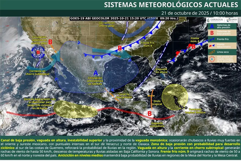 Foto: Servicio Meteorológico Nacional