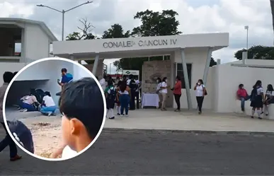 Estudiante del Conalep de Cancún se tira desde segundo piso por presunto caso de bullying
