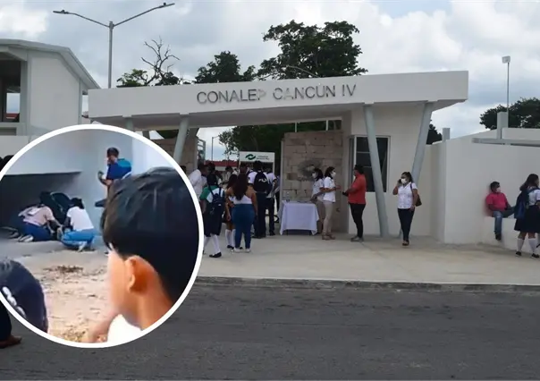 Estudiante del Conalep de Cancún se tira desde segundo piso por presunto caso de bullying