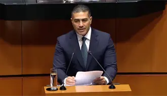 Omar García Harfuch rinde cuentas en el Senado sobre resultados en materia de seguridad