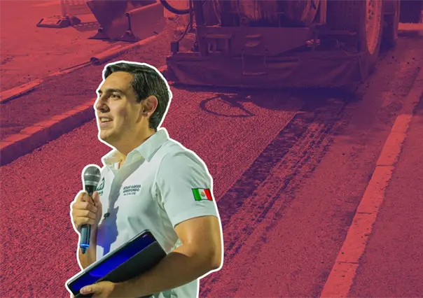 César Garza supervisa avances finales en la reconstrucción de la Mezquital–Santa Rosa en Apodaca
