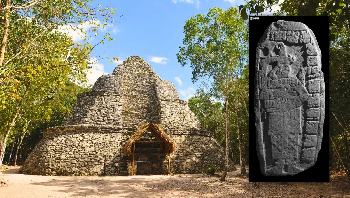 Este hallazgo permite conocer información de la historia y la dinastía en Cobá Foto: INAH/Canva