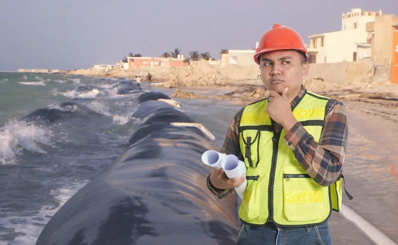 ¿Qué son los geotubos y cómo funcionan en Progreso? Foto: Canva