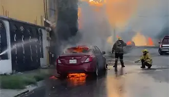 Familias afectadas por incendio en Santa Catarina recibirán apoyo municipal: Jesús Nava