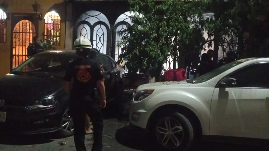 VIDEO | Explosión de pirotecnia deja persona herida en Guadalupe y alarma a vecinos
