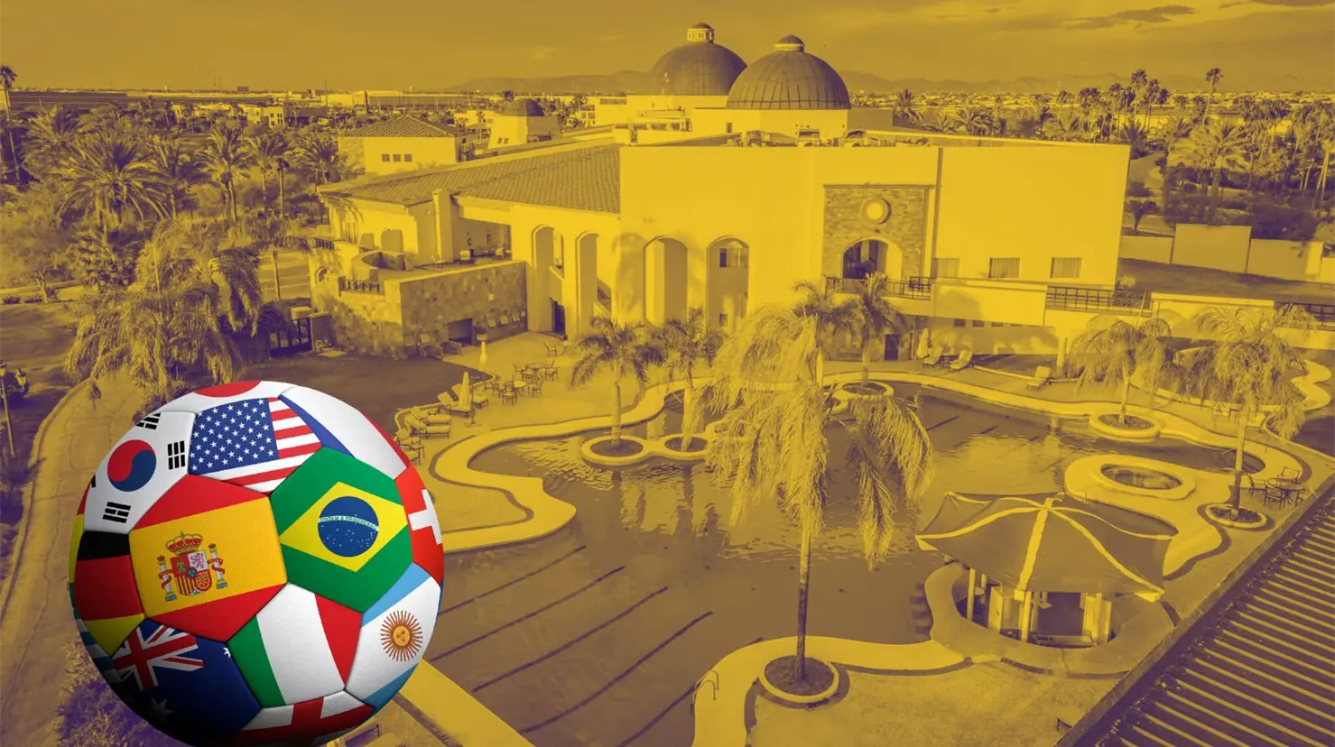 El Hotel Azul Talavera podrá ser utilizado por las selecciones que disputen el Mundial 2026. (Fotografía: Canva | Hotel Azul Talavera)