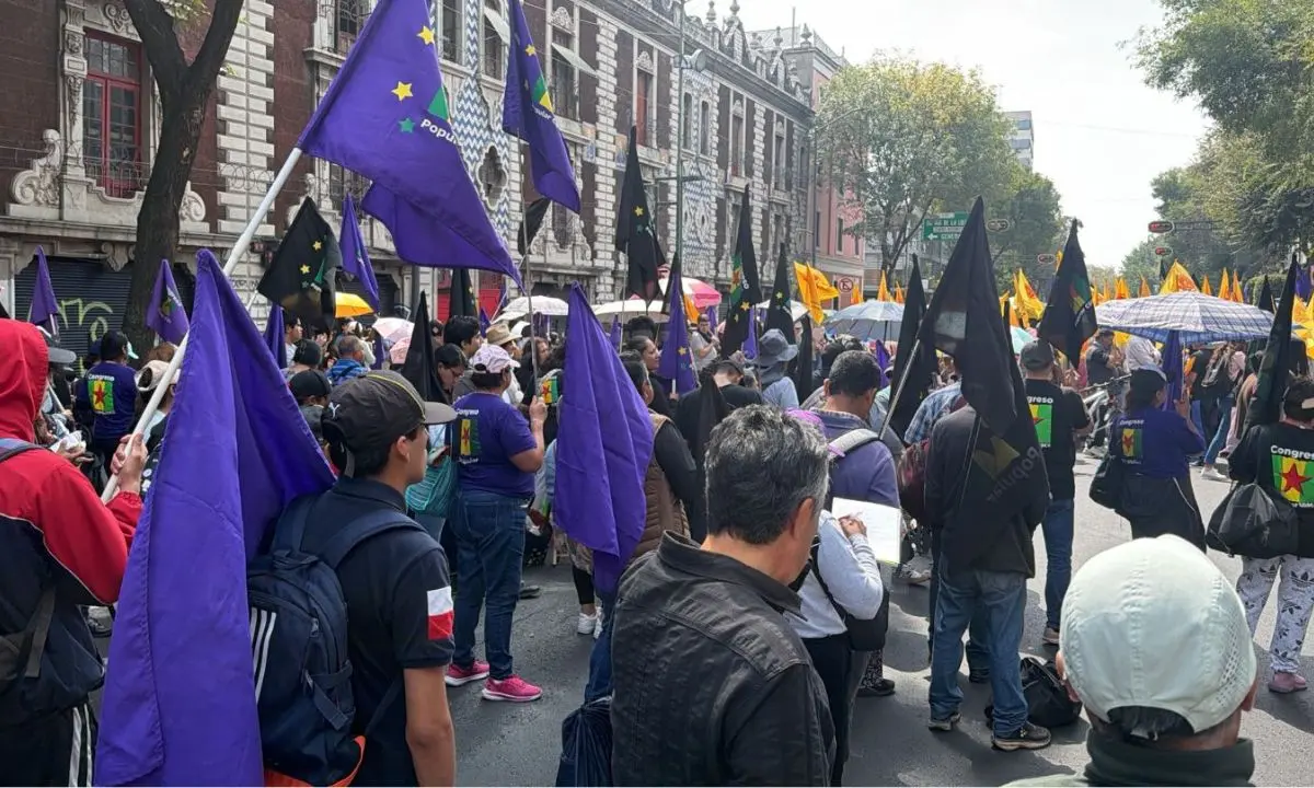 Marcha en CDMX. Foto: Ramón Ramírez