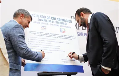 Mauricio Tabe y Mauricio Farah comparten estrategias exitosas para mejorar la seguridad de sus municipios