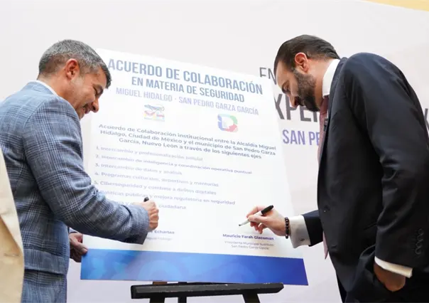 Mauricio Tabe y Mauricio Farah comparten estrategias exitosas para mejorar la seguridad de sus municipios
