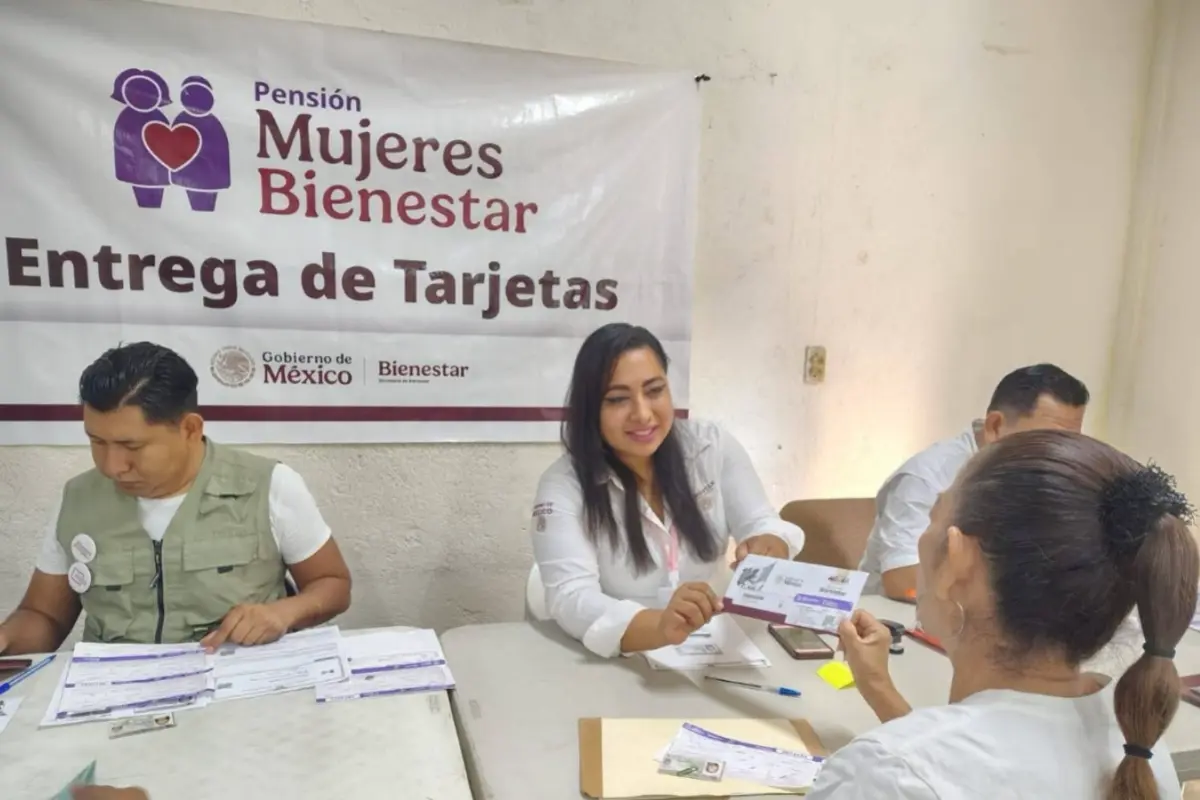 La meta de la pensión Mujeres Bienestar en Tamaulipas es llegar a 93 mil beneficiarias en los 43 municipios del estado. Foto: Ramón Sánchez