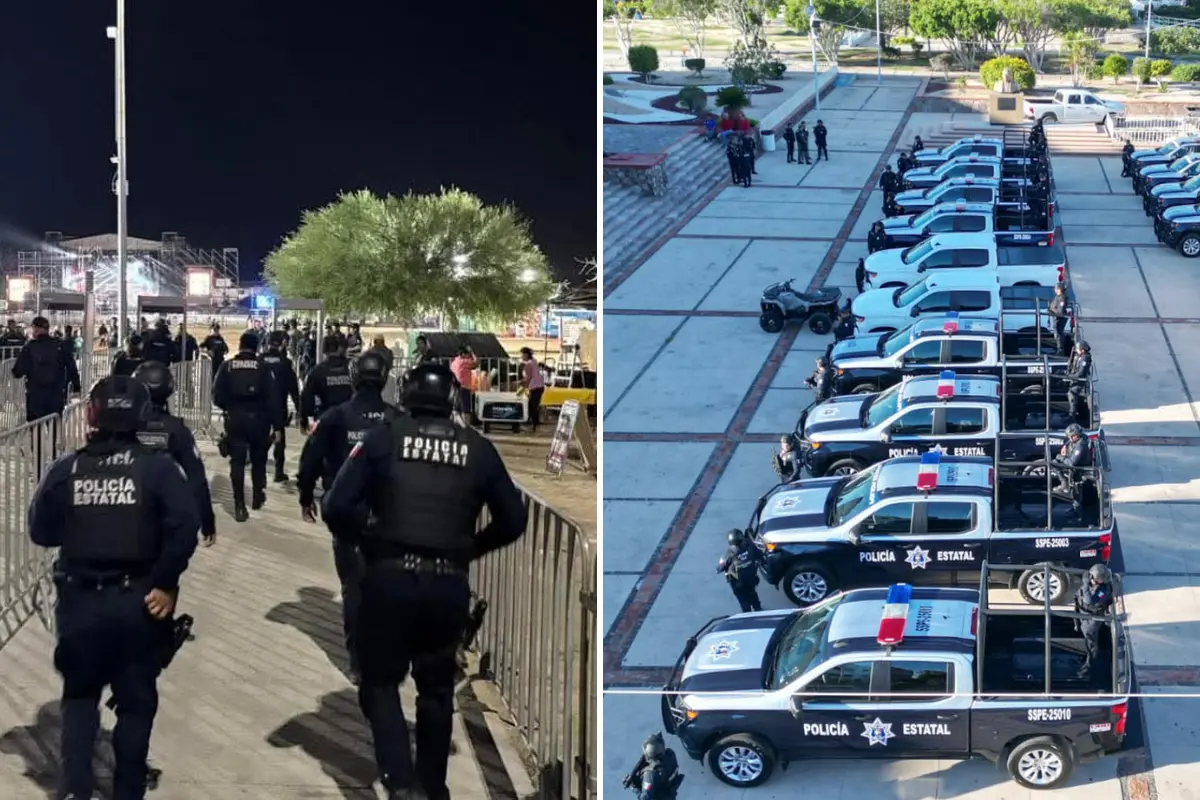 Foto: Secretaría de Seguridad Pública BCS