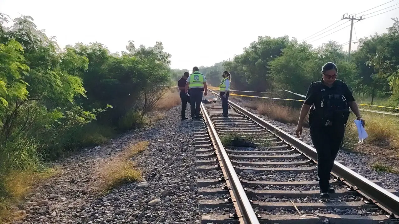 Persona arrollada por tren en Ciudad Victoria pierde la vida