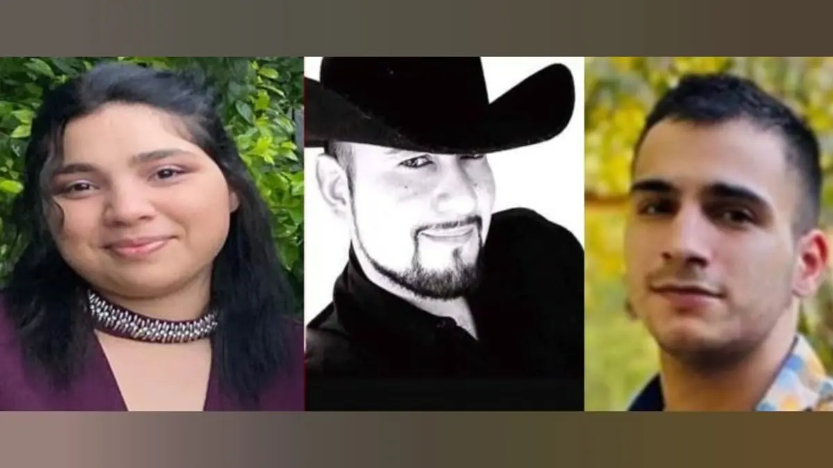 Britany Paola Esquivel Oyervides, Iván Alejandro Oyervides Ayala, y José Luis Garza Guerra, fueron vistos por última vez el pasado 18 de octubre en el municipio de Allende, Nuevo León, y desaparecieron en Reynosa, Tamaulipas. Foto: Facebook Grupo Especializado de Búsqueda Inmediata