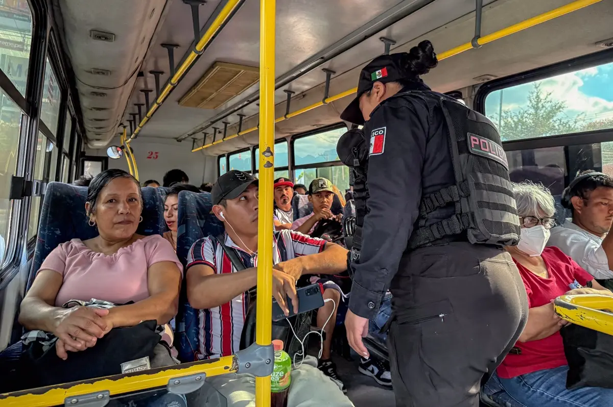 La Secretaría de Seguridad Pública y Vialidad de Santiago implementó un operativo de vigilancia. Foto: Secretaría de Seguridad Pública y Vialidad Santiago N.L