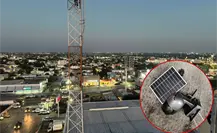 Guardia Estatal desinstala 16 cámaras de seguridad ilegales en Reynosa