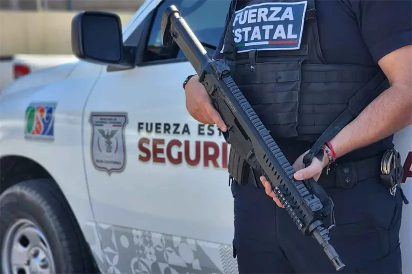 Foto: Fuerza Estatal de Seguridad Ciudadana en BC