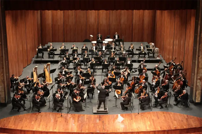 Orquesta Sinfónica Nacional. Foto: Daniel Espinoza