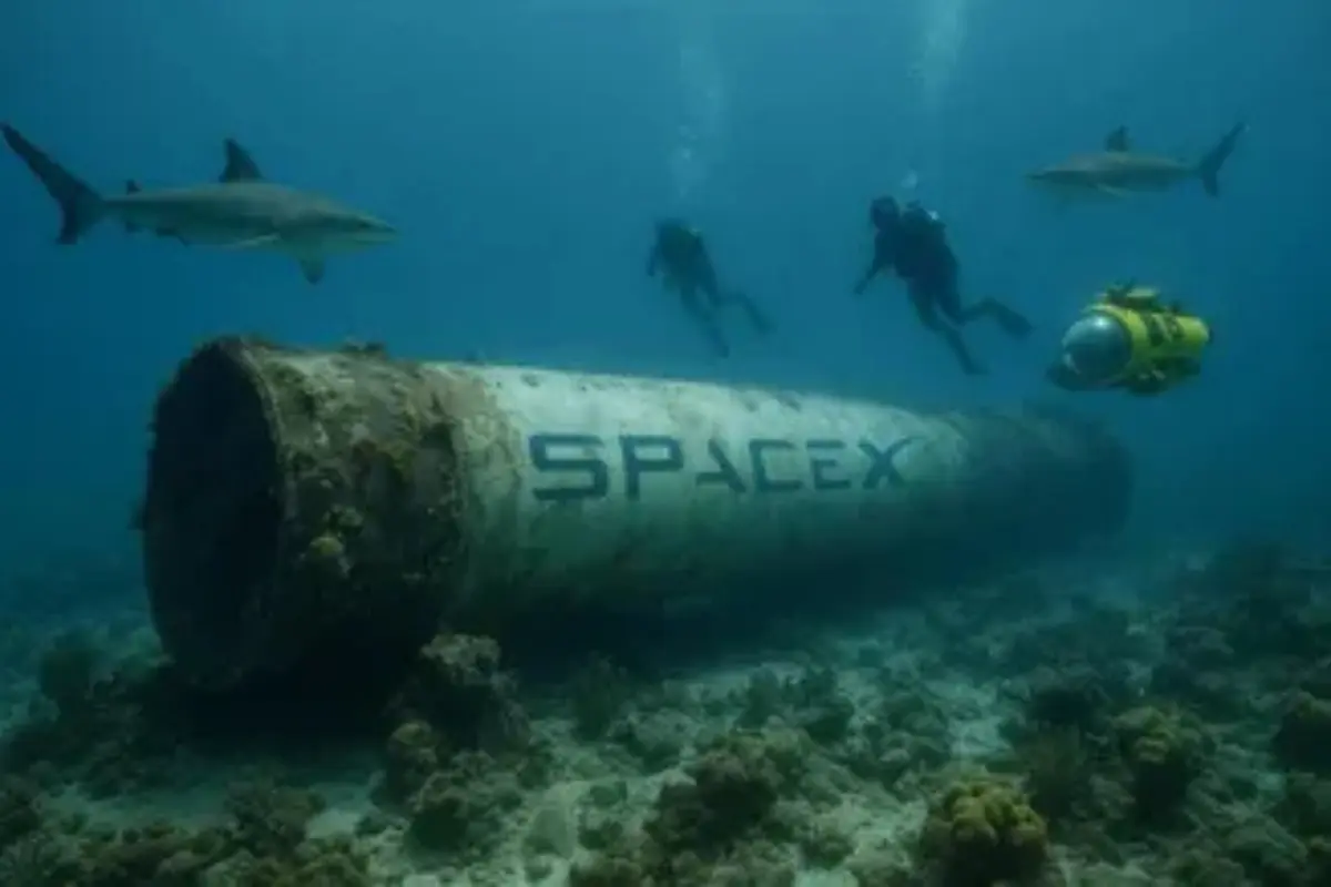 La investigación, que comenzará la próxima semana, busca revelar cómo la naturaleza transforma lo industrial en vida. Foto: SpaceX