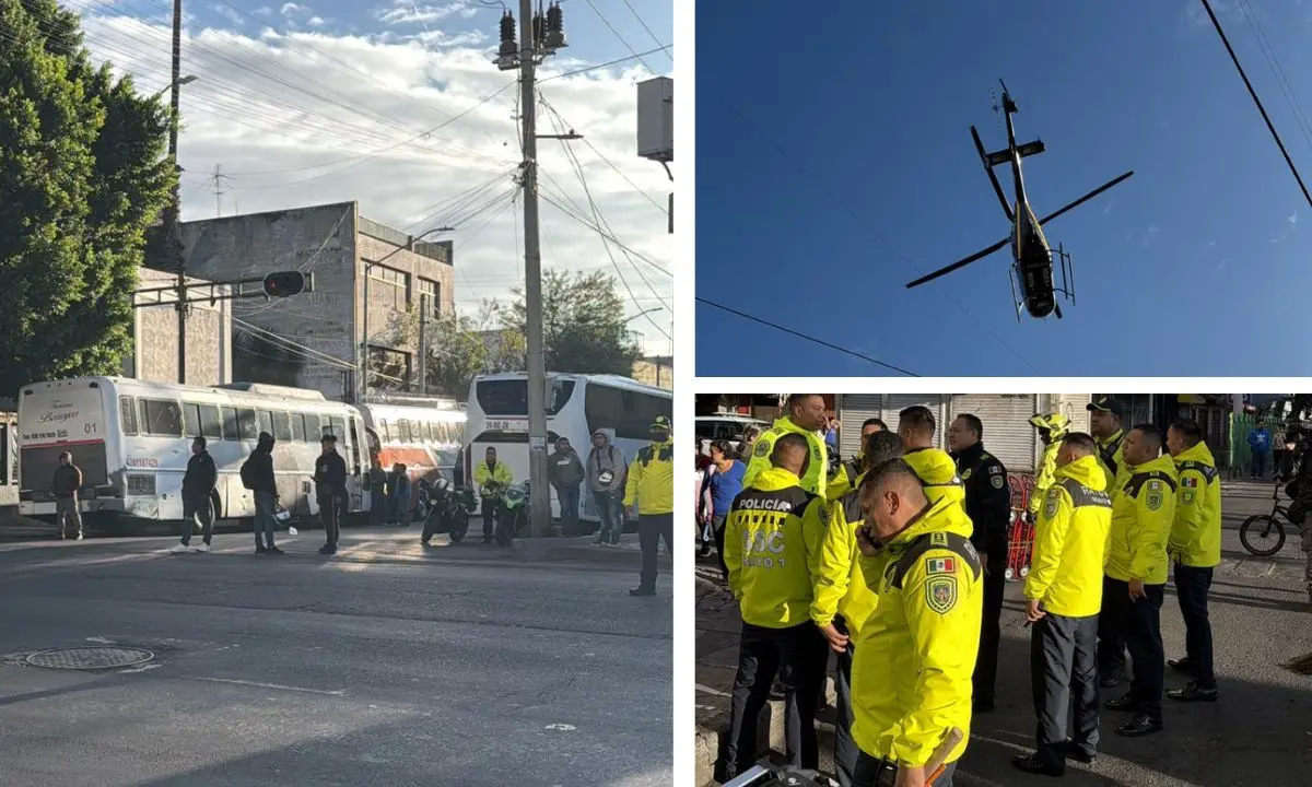 Operativo de personal de tránsito en el Centro Histórico Foto: Ramón Ramírez | Canva